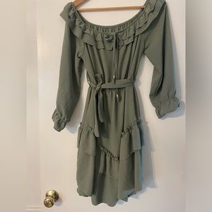Boho dress ,never been worn but no tags , dress is from Europe